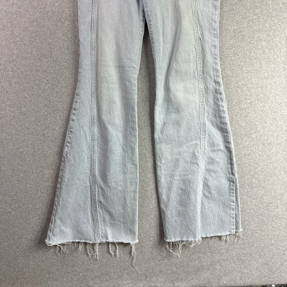 Free people florence jeans womens 26 flare high rise denim pants - Picture 3 of 9